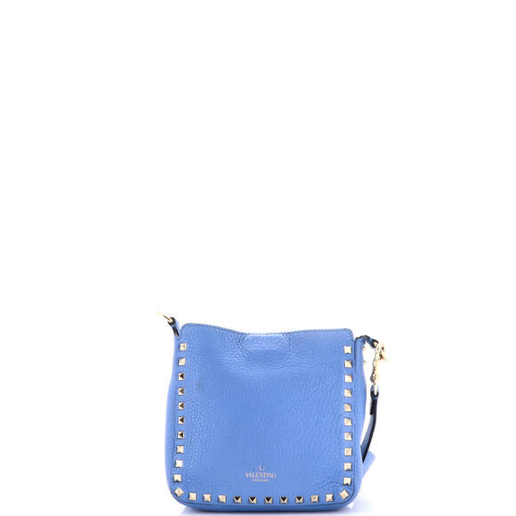 Valentino Garavani Mini Rockstud Flip Lock Messenger Bag Leather - Picture 3 of 7